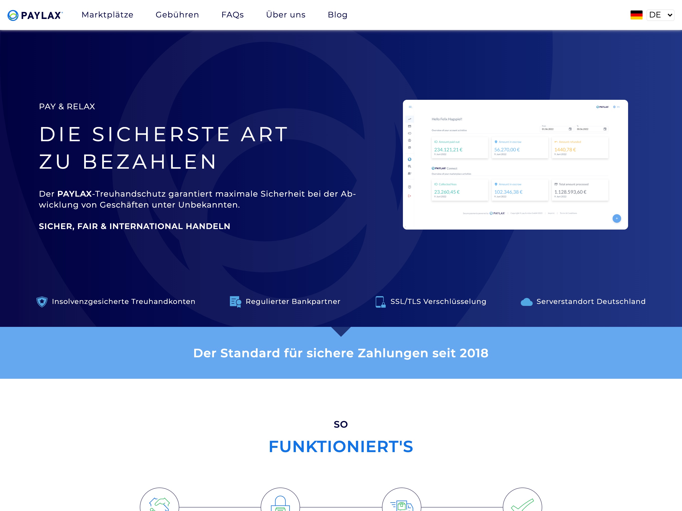 PAYLAX Escrow Service